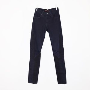JAMES JEANS Twiggy Jeans 24 Skinny Rare Patchwork